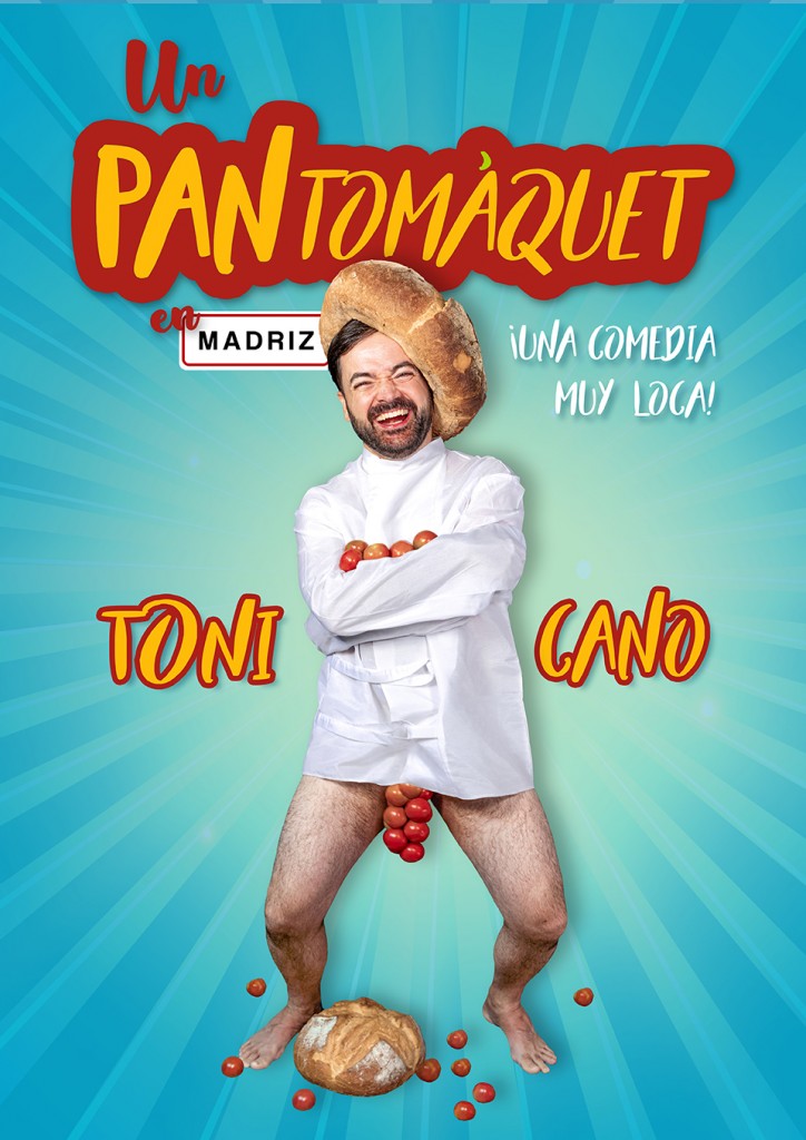 Toni Cano - cartel azul destello web